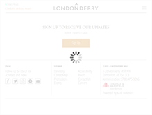 Tablet Screenshot of londonderrymall.com